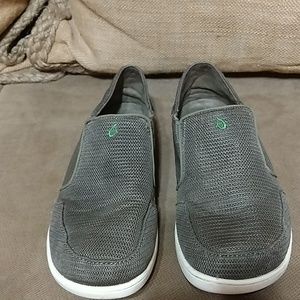 Olukai boys stretch loafers, casual sneakers, 4Y